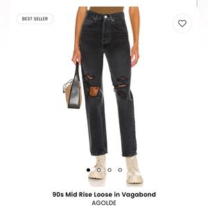 Agolde 90s mid rise loose jeans